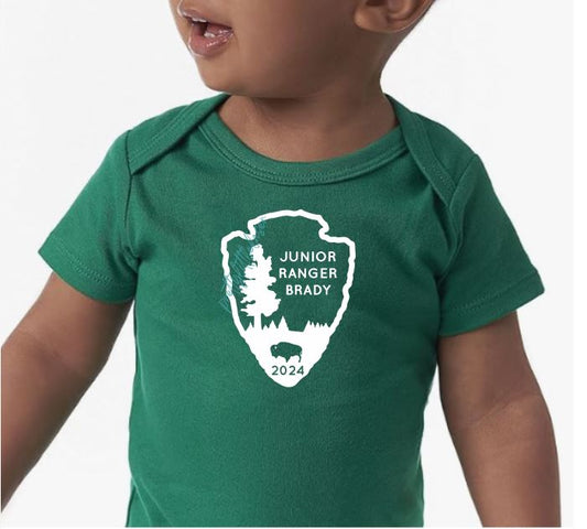 National Park Junior Ranger Unisex Onesie Little Explorer