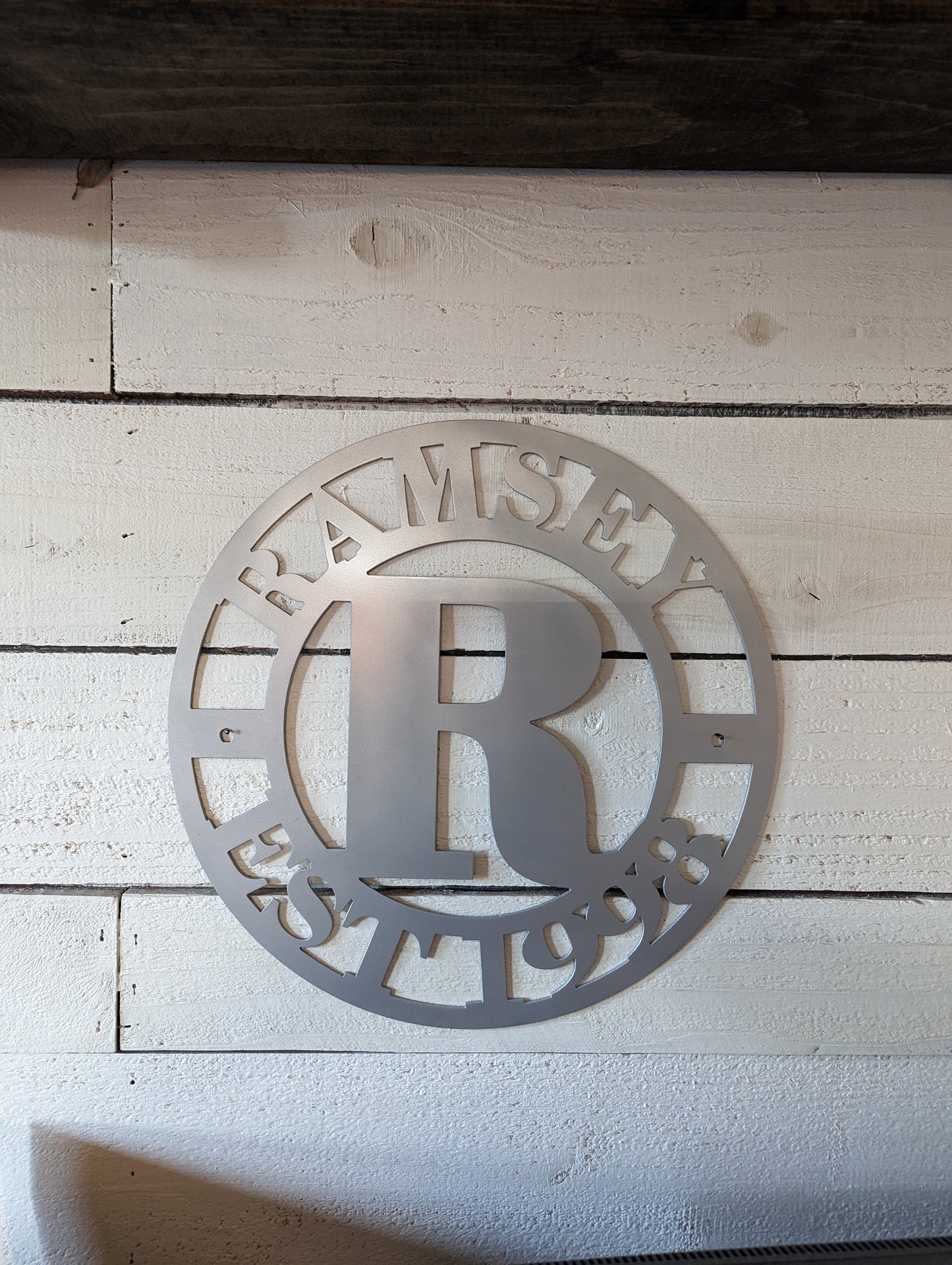 Metal House Sign | Personalized Last Name Established Sign | Family Name Sign Metal Sign Metal Sign | Anniversary Couple Personalized Sign