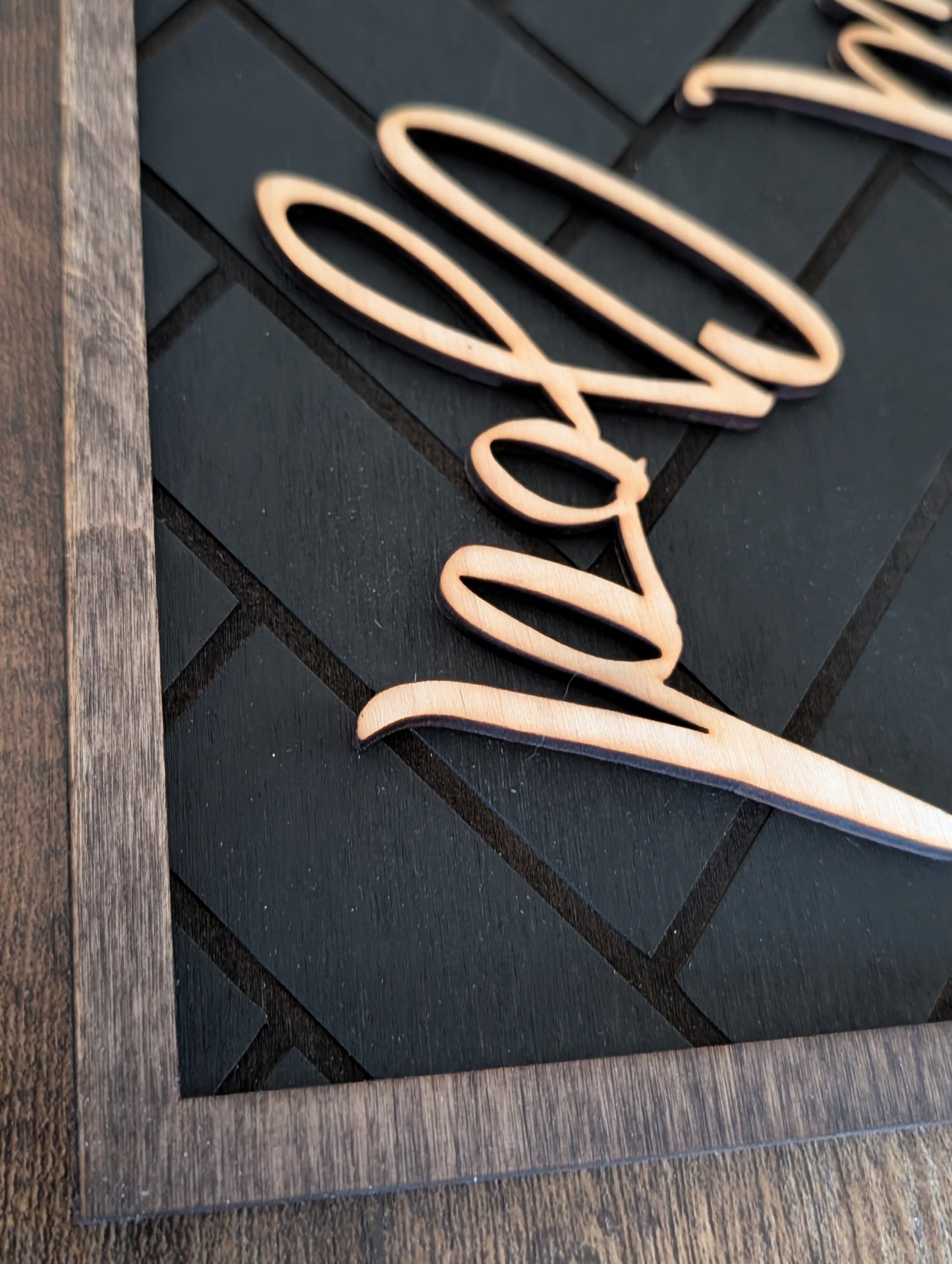 But God- Layered Wood Christian Wall Art
