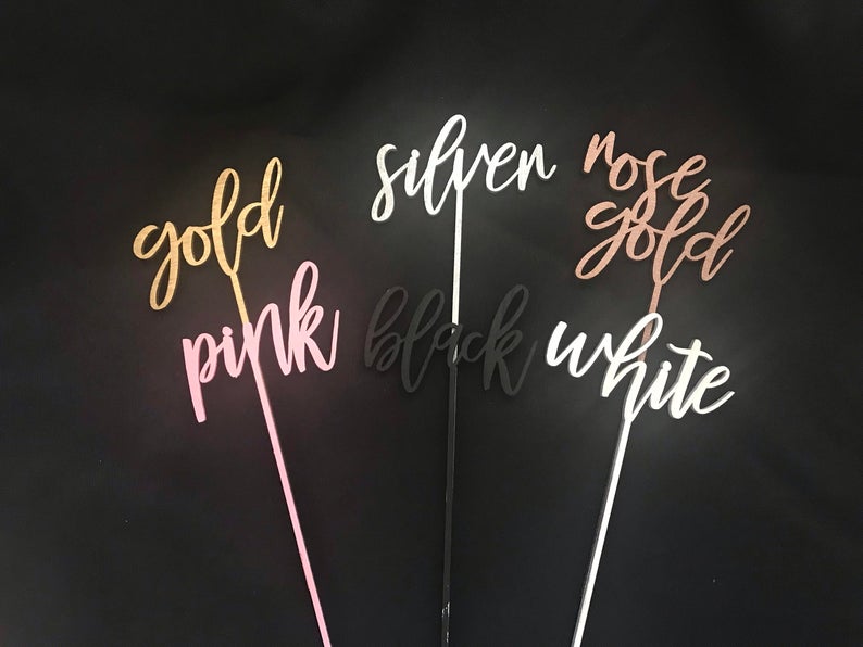 Wood Oh Deer Cake Topper