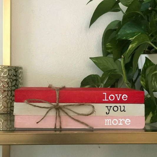 Faux Books Bundle Mini or Regular Size Option - Color Options