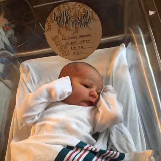 Hello Baby Birth Detail Hospital Sign