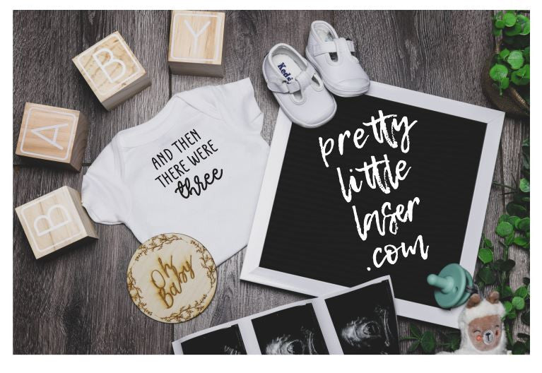 And Then There Were - Two -Three - Four - Five Baby Onesie