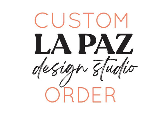 Custom Order for Courtney & Elizabeth