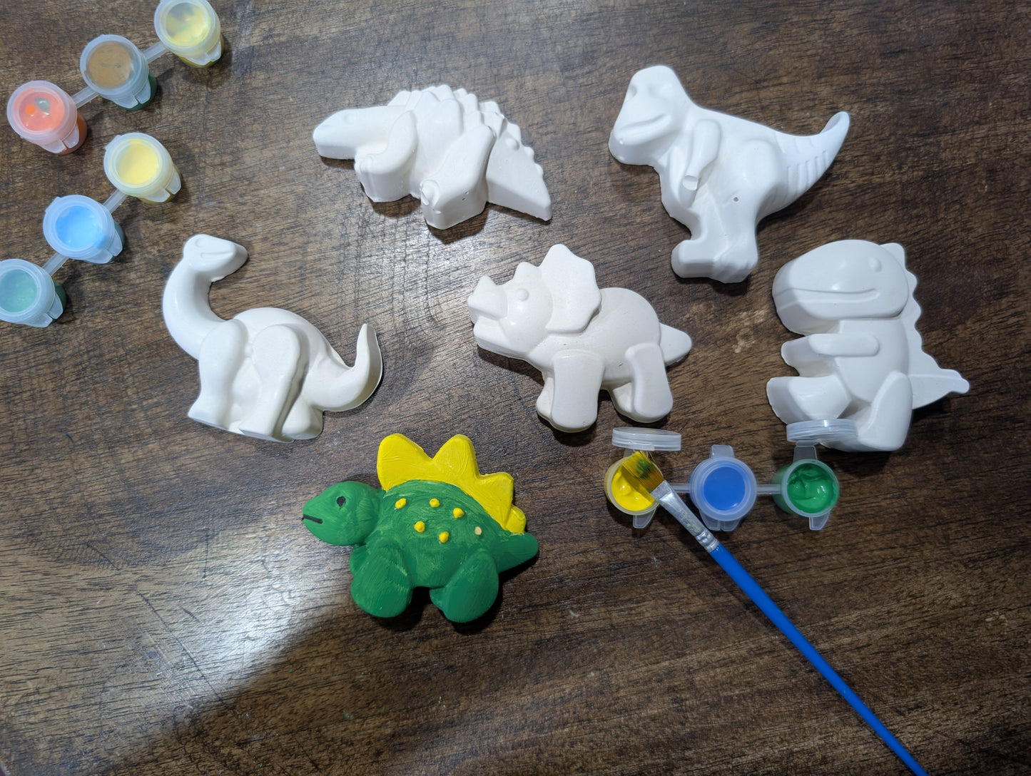DIY Paint Kit for Kids | Plaster Painting Craft Kit | Gnome, Dinosaurs, Flowers, Space, Shells, Easter & More