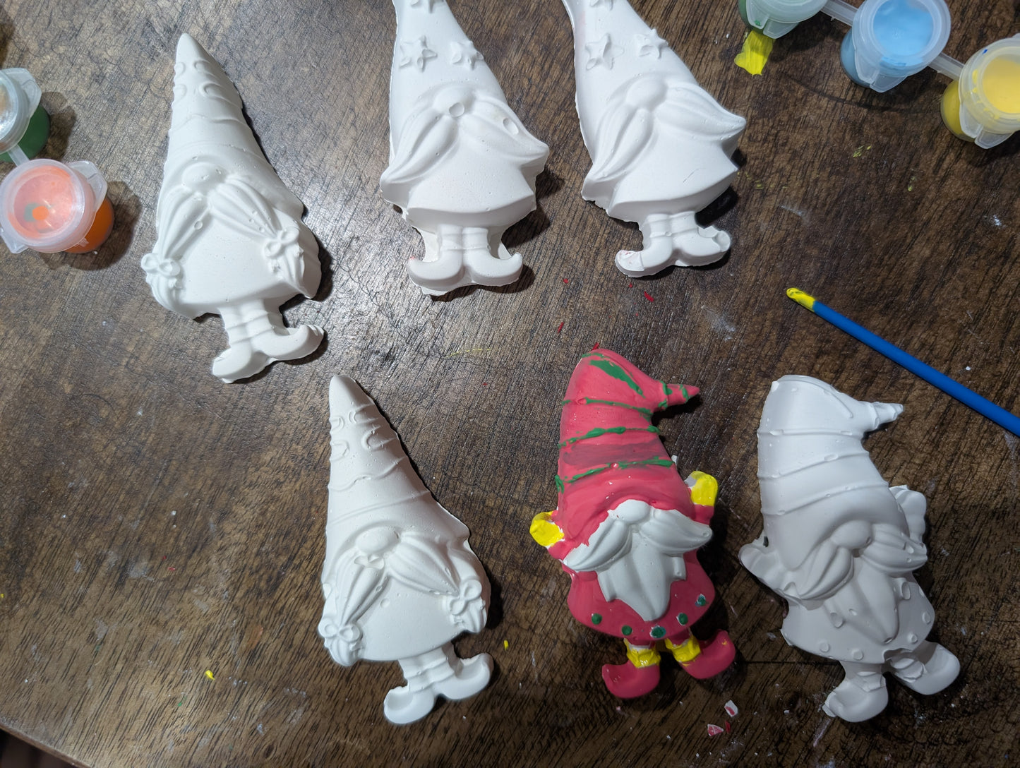 DIY Paint Kit for Kids | Plaster Painting Craft Kit | Gnome, Dinosaurs, Flowers, Space, Shells, Easter & More