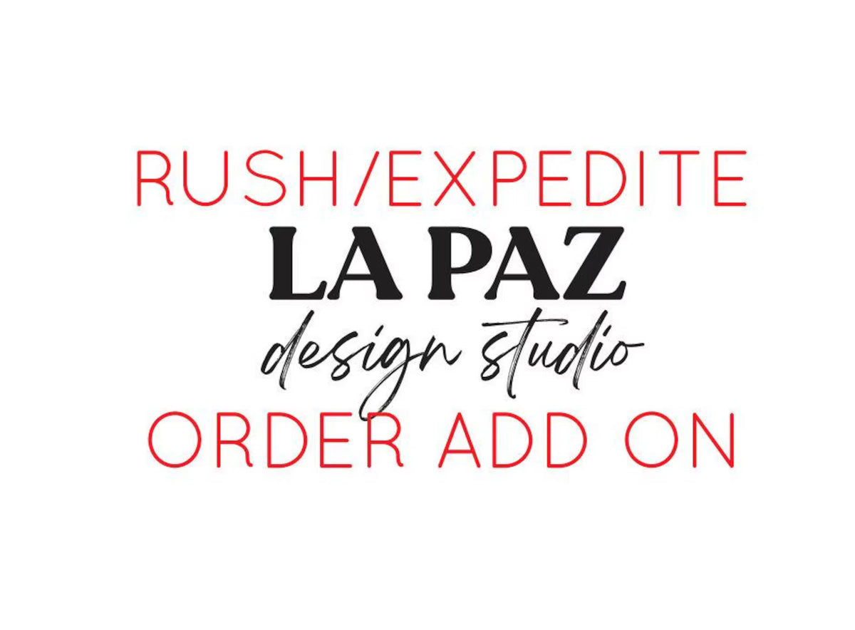 Rush/Expedite Order