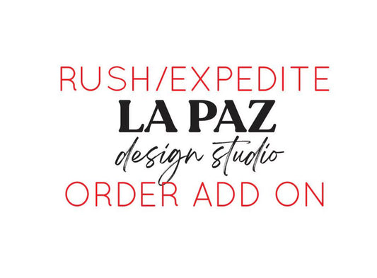 Rush/Expedite Order