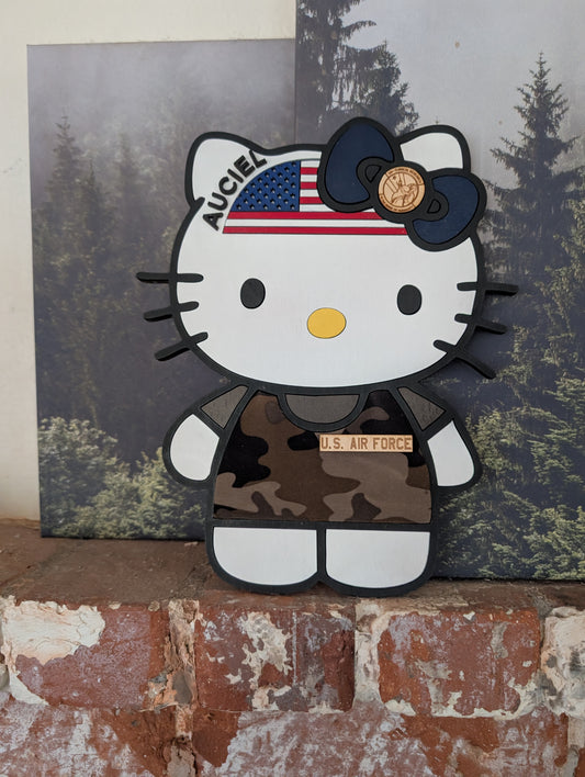 Custom Hello Kitty Air Force Gift