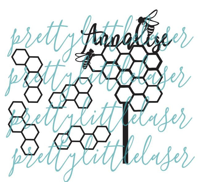 Personalized Baby Bee Cake Topper | Bumble Bee Baby Shower Cake Topper | Bee Party | Birthday | Bee Lover | Bee Day Cake Topper | Honeybee