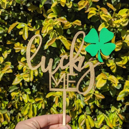 Custom Lucky Me Cake Topper